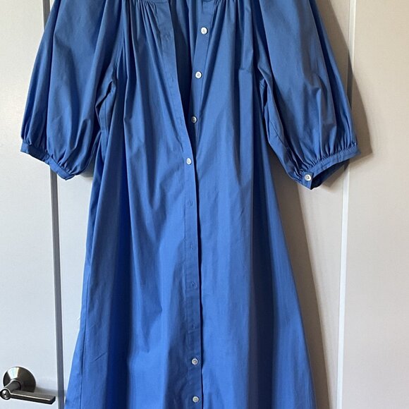 Staud Cotton Poplin Midi Button down dress - Picture 5 of 5